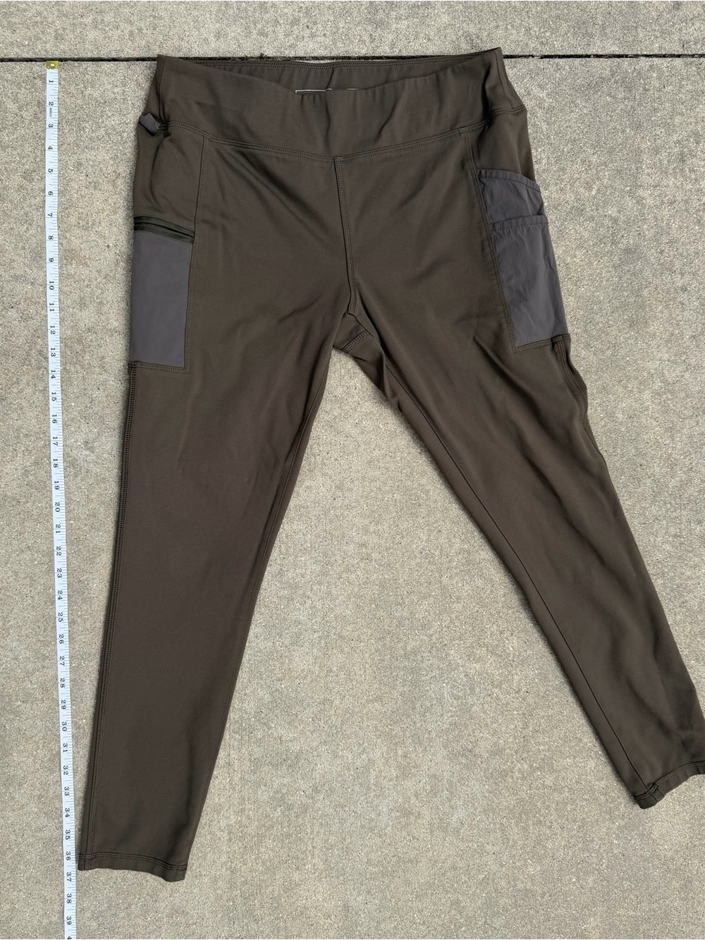 Carhartt Women's Force Fitted Lightweight Utility Leggings - TARMAC - size Large